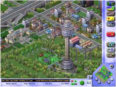 SIM CITY 3000 UK CD